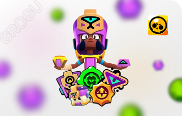 Боец Наджия с полной прокачкой