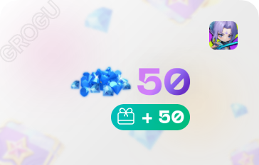 50+50 Алмазов Первое пополнение