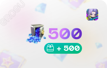 500+500 Алмазов первое пополнение